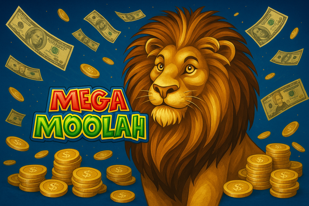 Mega Moolah 77WIN9: Slot Jackpot Khổng Lồ Được Yêu Thích Nhất